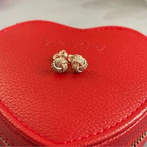 Pandora Sparkling Love Nots Studs